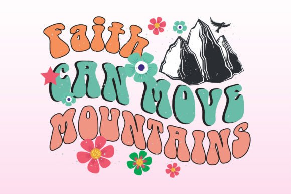 Embroidery Design Review: Faith Can Move Mountains Sublimation