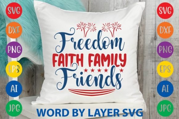 Freedom Faith Family Friends Embroidery Design Review