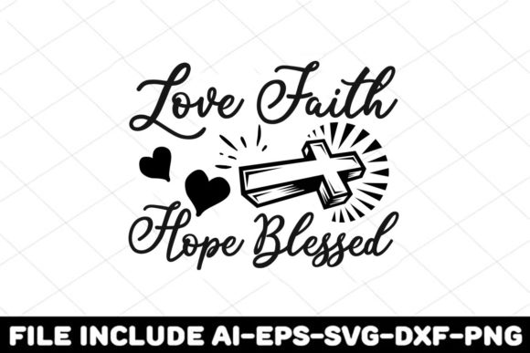 Love Faith Hope Blessed Embroidery Design Review