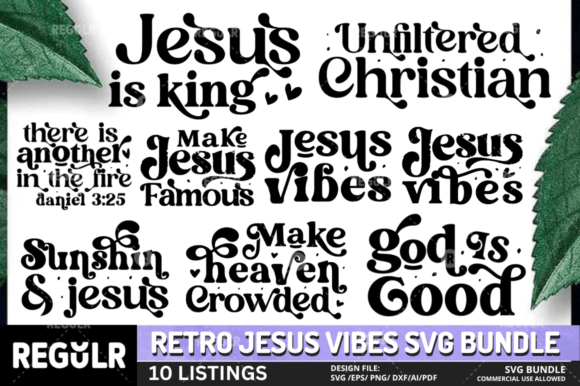Retro Jesus Vibes Svg Bundle Review for Real Projects