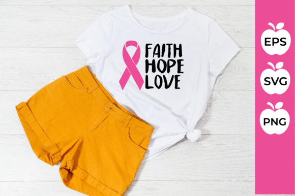 Review of Faith Hope Love Cancer Awareness Embroidery Design