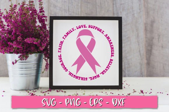 Reviewing the Faith. Family. Love. Support. Awareness. Embroidery Design